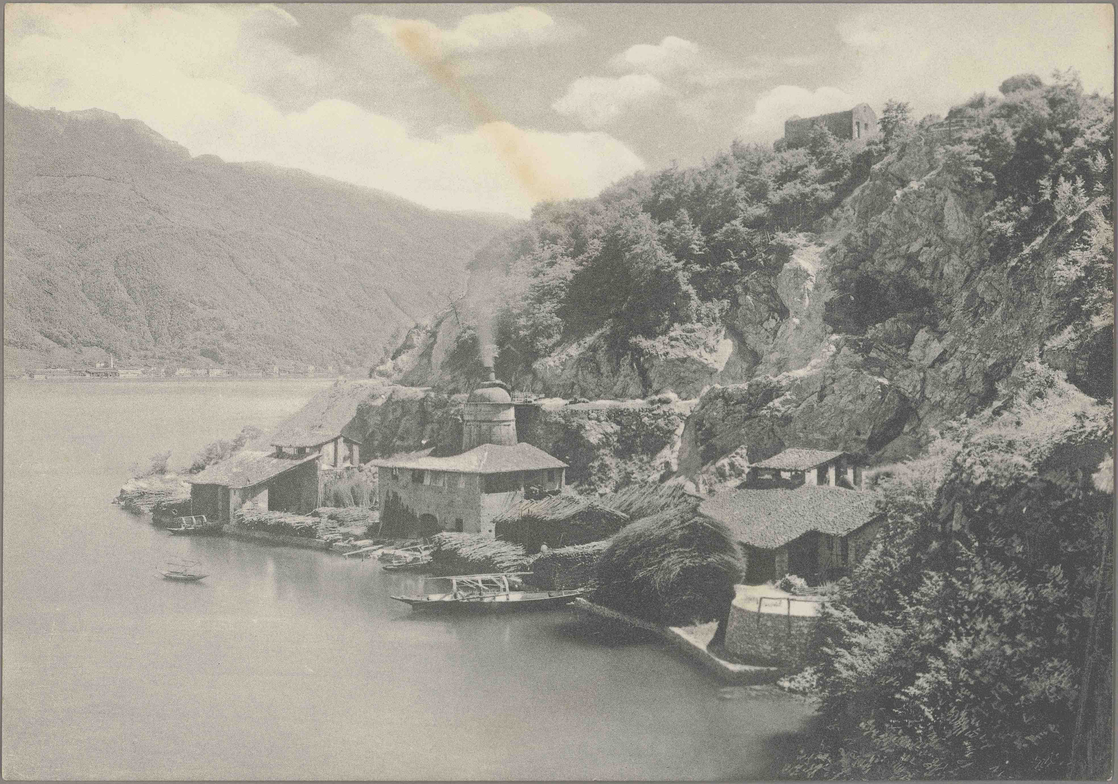 Kalkofen am Luganersee, 1903, Gebr. Wehrli, Kilchberg-Zürich Schweizerisches Sozialarchiv, Signatur: F 5068-Fb-0663